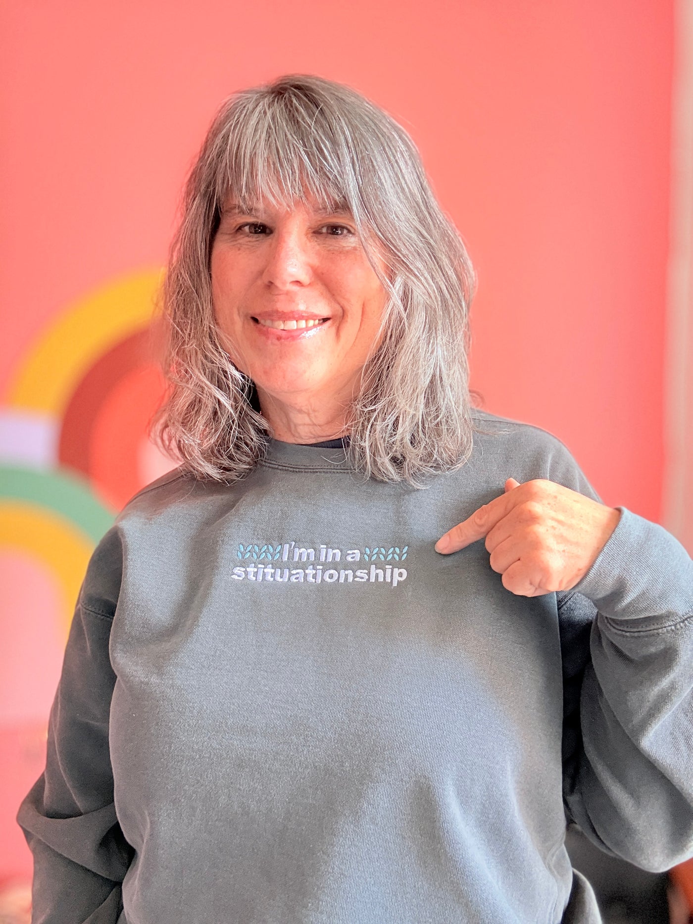 PRE-ORDER 'Stituationship' Embroidered Sweatshirt