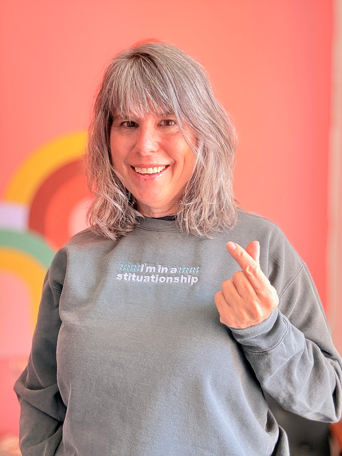 PRE-ORDER 'Stituationship' Embroidered Sweatshirt