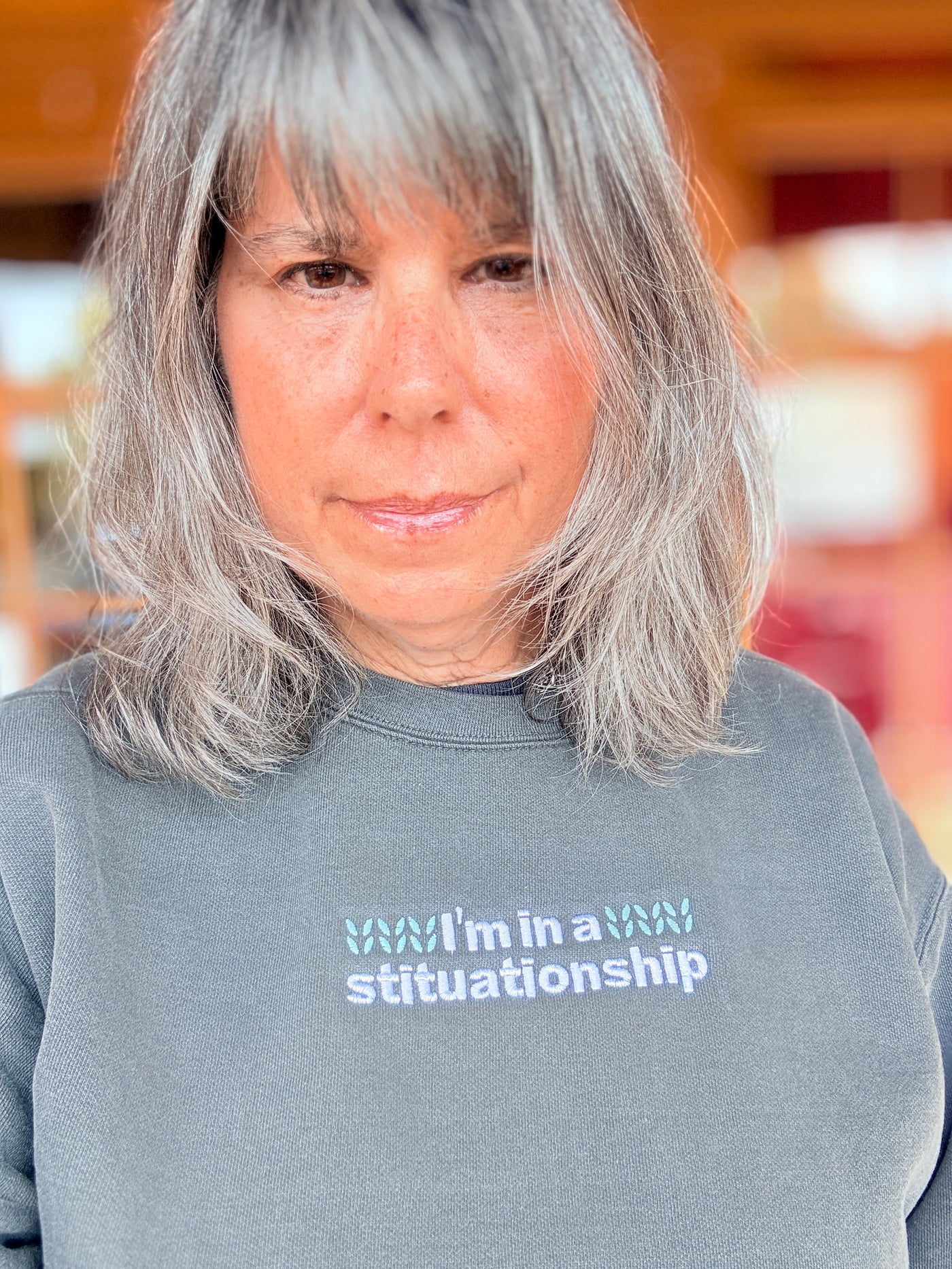 PRE-ORDER 'Stituationship' Embroidered Sweatshirt